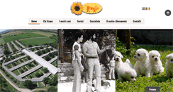 Desktop Screenshot of allevamentogirasole.com